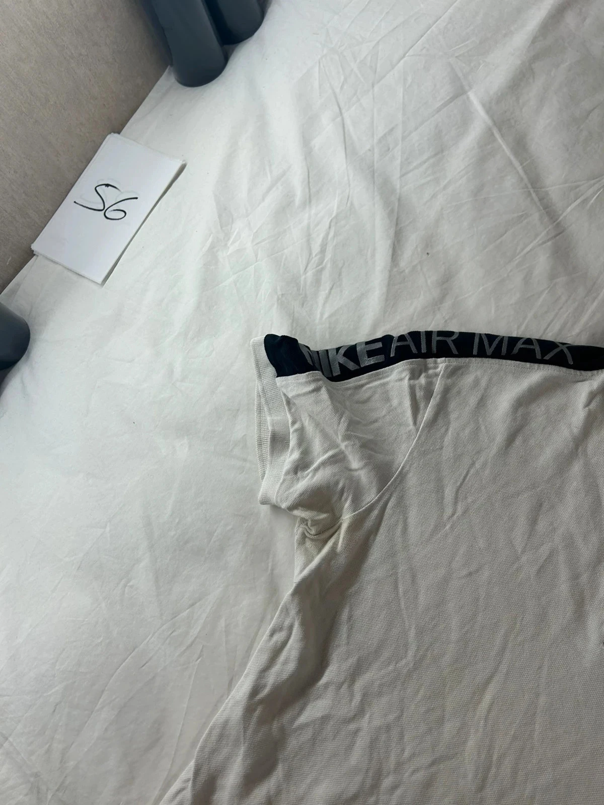 Vintage wit Nike poloshirt – photo 4